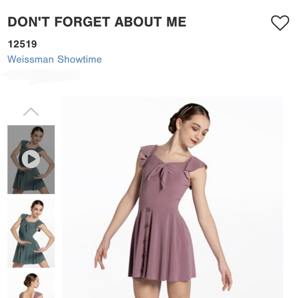 Weissman Medium Adult DON'T FORGET ABOUT ME 12519